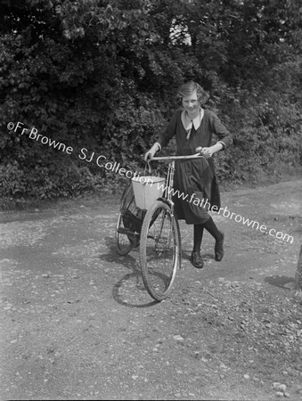 WOMAN WITH BIKE